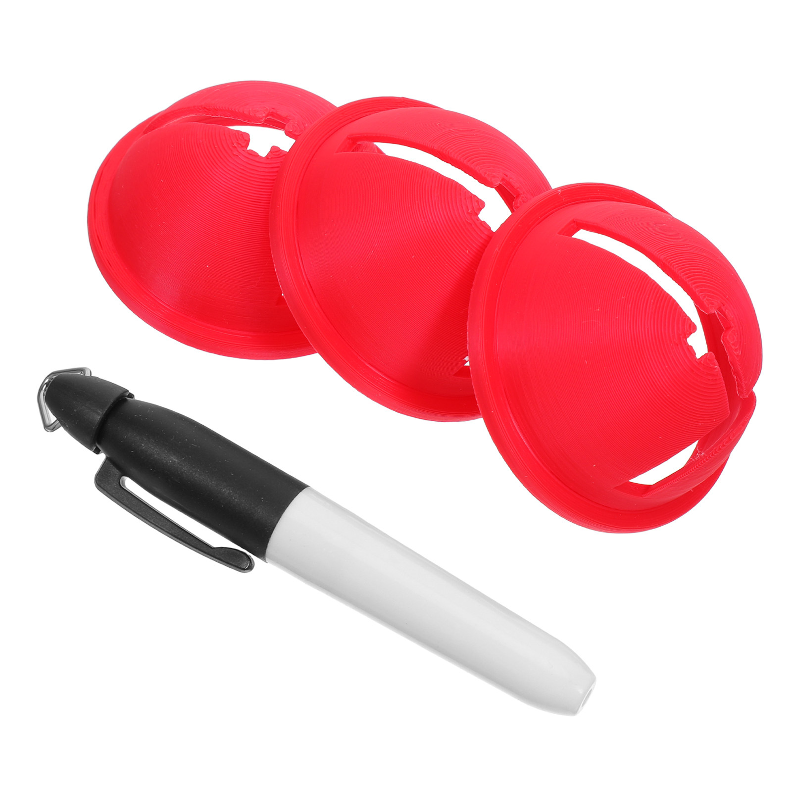 Ball Marker Set - Juego de 4 Herramientas de Alineación