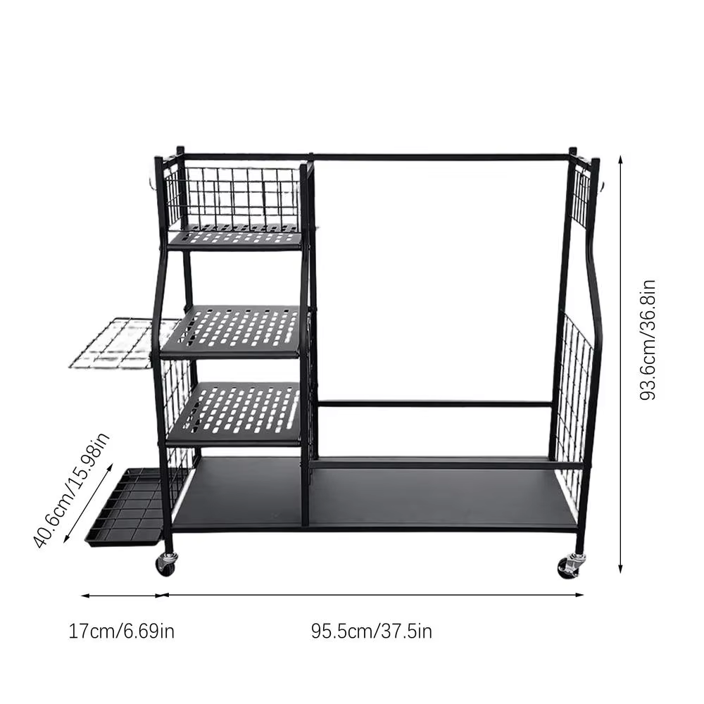 Estante organizador de garaje  - Golf Equipment Garage Organizer reseña y precio