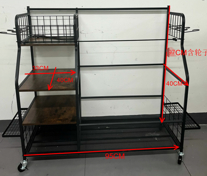 Estante de Almacenamiento Roda - Golf Equipment Garage Organizer reseña y precio