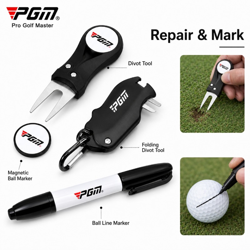 Kit de Limpieza para Palos de  - Ball Marker Set reseña y precio