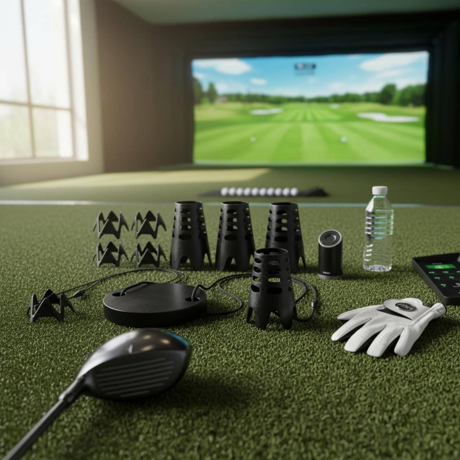 Juego de soportes de golf con  - Golf Equipment And Gear reseña y precio