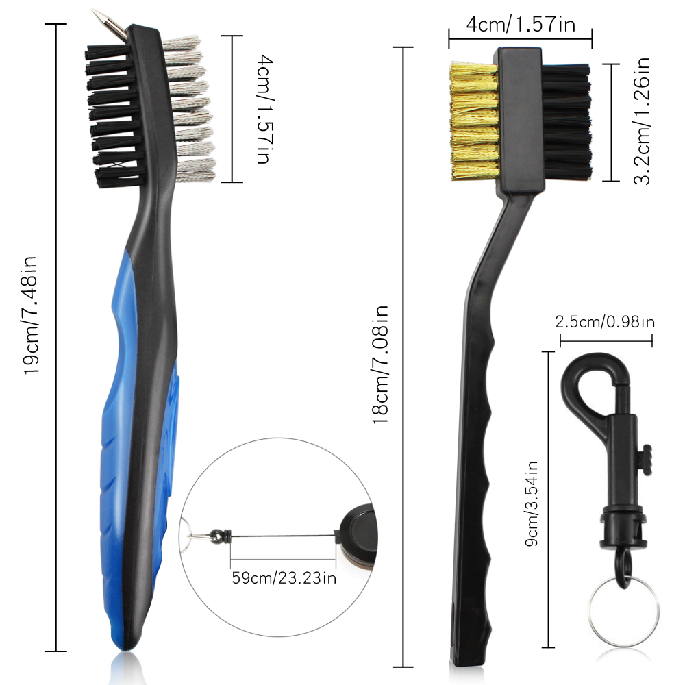 2 unids/set cepillo para palos - Golf Equipment Brands reseña y precio