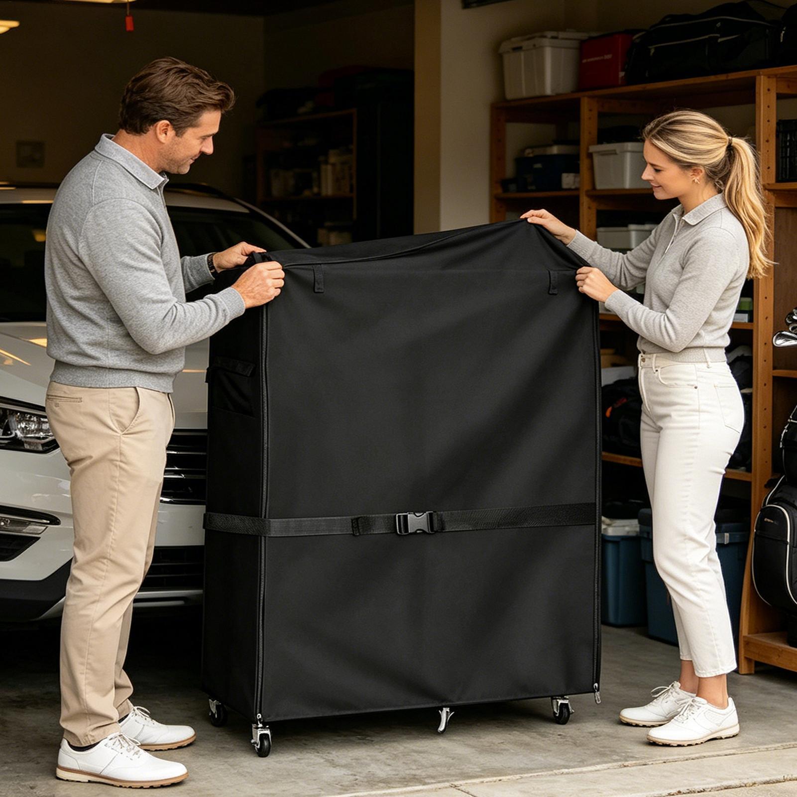 Funda organizadora de Oxford p - Golf Equipment Garage Organizer reseña y precio