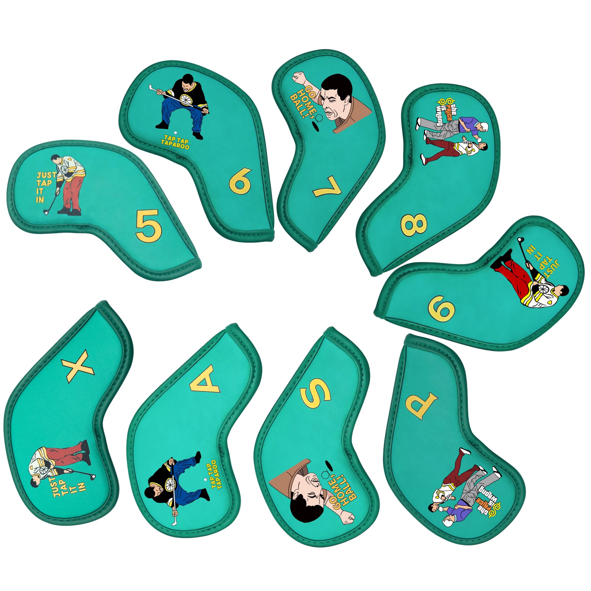 9 fundas para hierros de golf  - Golf Equipment Storage reseña y precio
